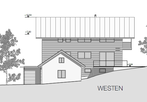 Der Neubau von Thomas Hartmann wird eine Ost-West-Dachausrichtung haben. Die großen Dachflächen ohne Fenster oder Gauben bieten optimale Bedingungen für eine maximale PV-Strom-Ausbeute. 