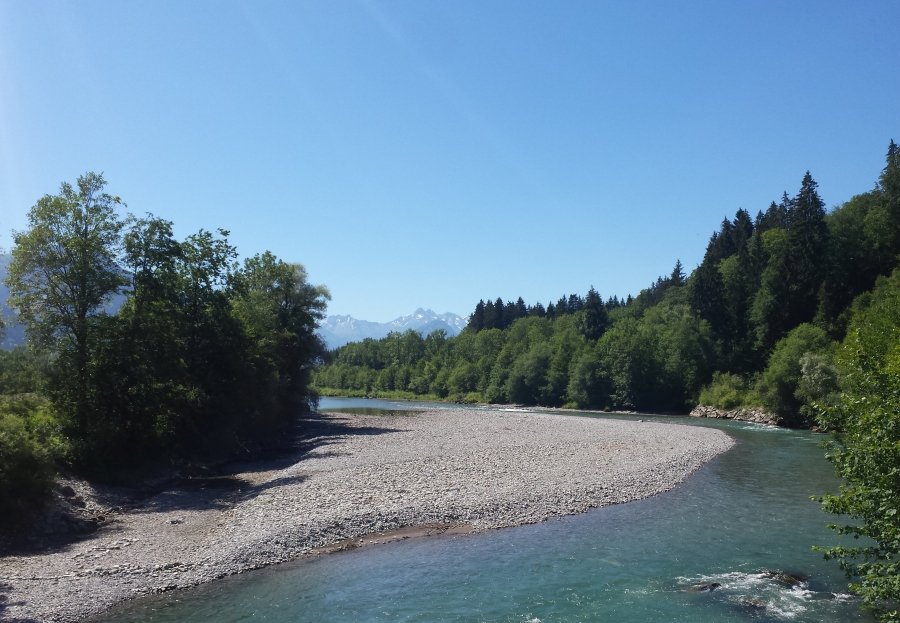Iller bei Sonthofen